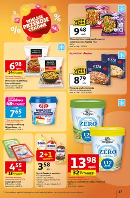 Auchan - gazetka promocyjna Gazetka Wielkie przeboje cenowe Hipermarket Auchan  do środy 15.10 - strona 17