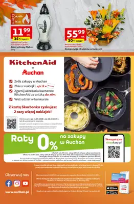 Auchan - gazetka promocyjna Gazetka Wielkie przeboje cenowe Hipermarket Auchan  do środy 15.10 - strona 45