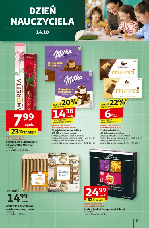 Auchan - gazetka promocyjna Gazetka Wielkie przeboje cenowe Hipermarket Auchan  do środy 15.10 - strona 9