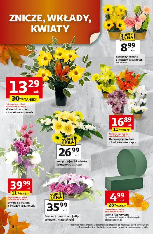 Auchan - gazetka promocyjna Gazetka Wielkie przeboje cenowe Hipermarket Auchan  do środy 15.10 - strona 8