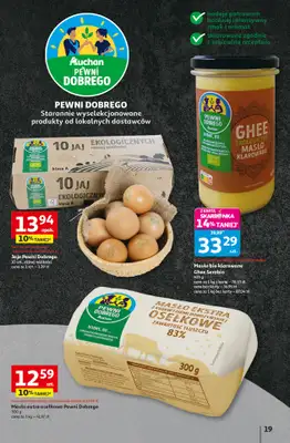 Auchan - gazetka promocyjna Gazetka Wielkie przeboje cenowe Hipermarket Auchan  do środy 15.10 - strona 19