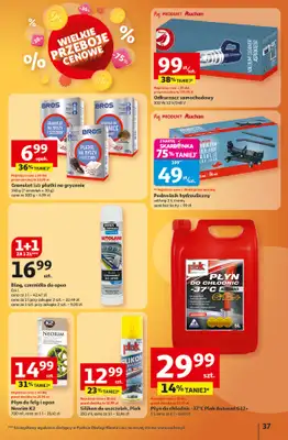 Auchan - gazetka promocyjna Gazetka Wielkie przeboje cenowe Hipermarket Auchan  do środy 15.10 - strona 37