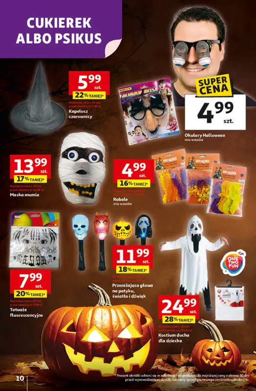 Auchan - gazetka promocyjna Gazetka Wielkie przeboje cenowe Hipermarket Auchan  do środy 15.10 - strona 10