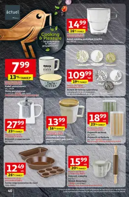 Auchan - gazetka promocyjna Gazetka Wielkie przeboje cenowe Hipermarket Auchan  do środy 15.10 - strona 40