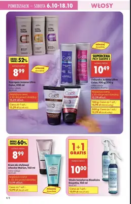 Biedronka - gazetka promocyjna Drogerie Biedronki od poniedziałku 06.10 do soboty 18.10 - strona 4