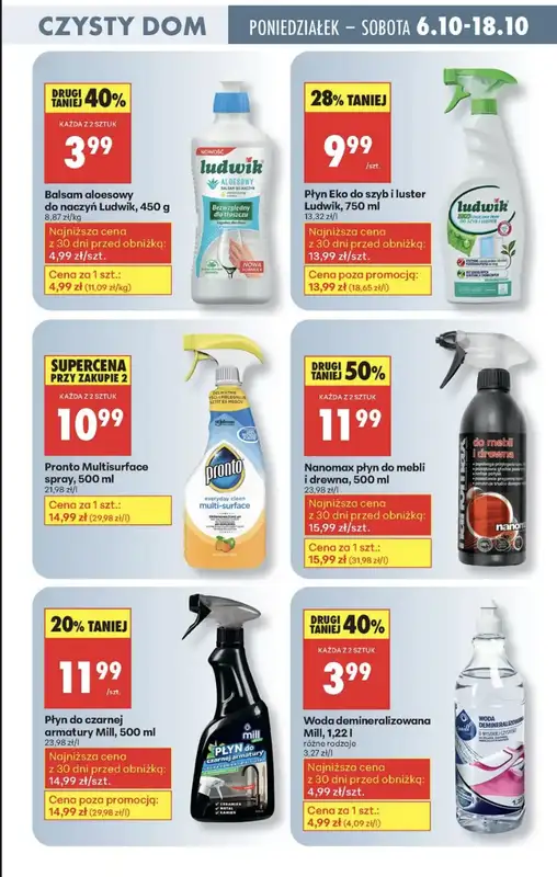 Biedronka - gazetka promocyjna Drogerie Biedronki od poniedziałku 06.10 do soboty 18.10 - strona 11