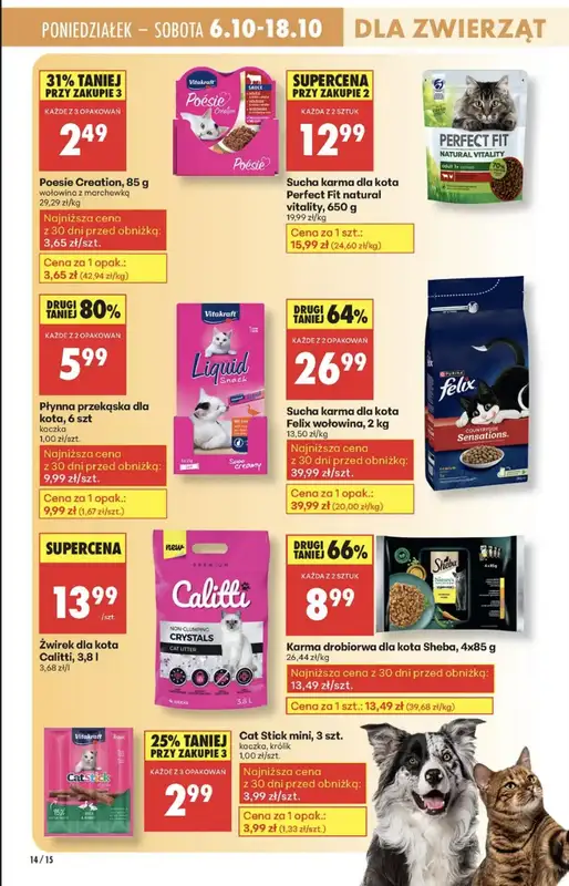 Biedronka - gazetka promocyjna Drogerie Biedronki od poniedziałku 06.10 do soboty 18.10 - strona 14