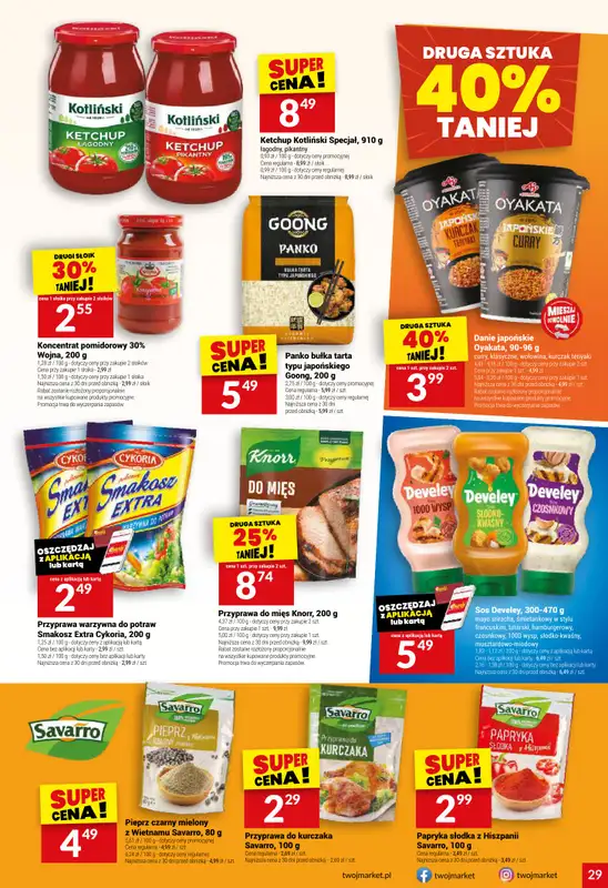 Twój Market - gazetka promocyjna Gazetka od środy 08.10 do wtorku 14.10 - strona 29