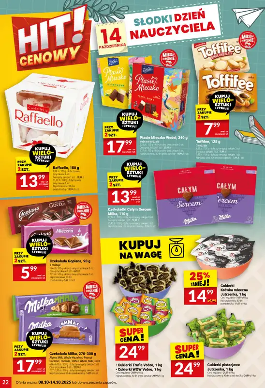 Twój Market - gazetka promocyjna Gazetka od środy 08.10 do wtorku 14.10 - strona 22