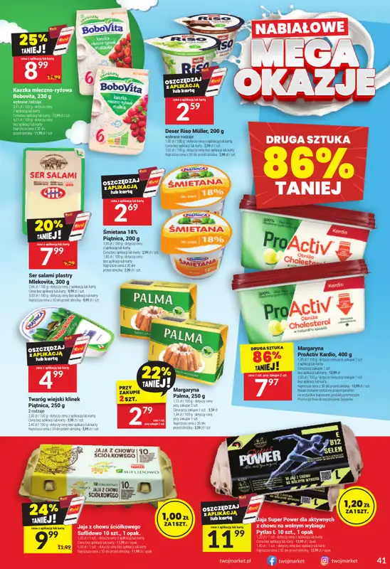 Twój Market - gazetka promocyjna Gazetka od środy 08.10 do wtorku 14.10 - strona 41