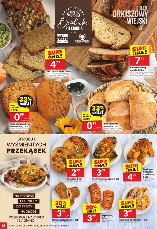 Twój Market - gazetka promocyjna Gazetka od środy 08.10 do wtorku 14.10 - strona 16