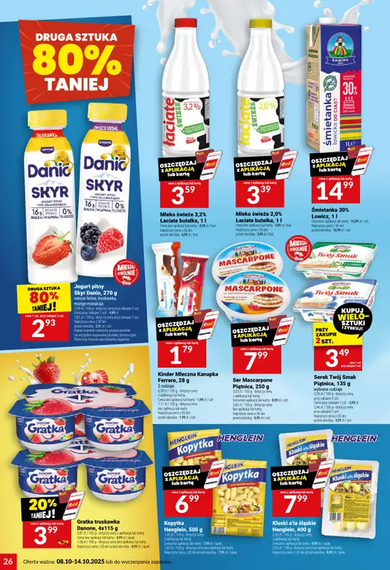 Twój Market - gazetka promocyjna Gazetka od środy 08.10 do wtorku 14.10 - strona 26