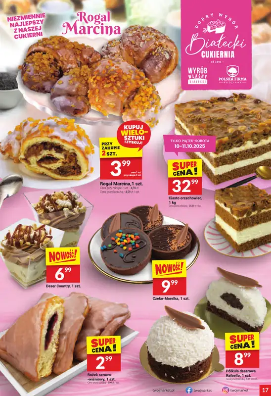 Twój Market - gazetka promocyjna Gazetka od środy 08.10 do wtorku 14.10 - strona 17