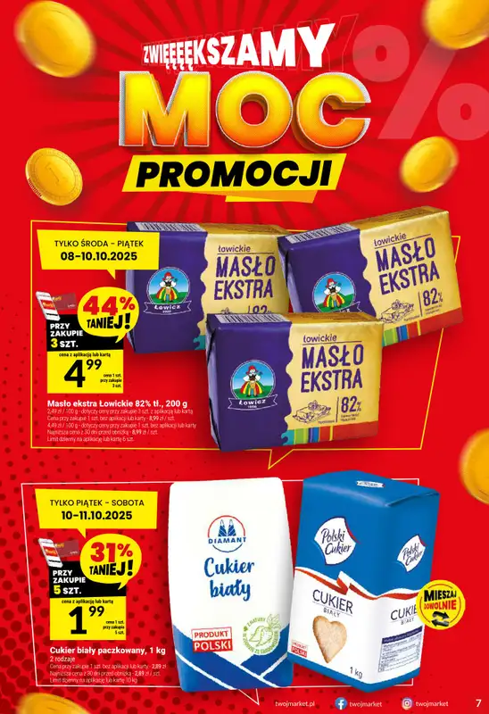 Twój Market - gazetka promocyjna Gazetka od środy 08.10 do wtorku 14.10 - strona 7