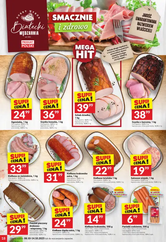 Twój Market - gazetka promocyjna Gazetka od środy 08.10 do wtorku 14.10 - strona 18