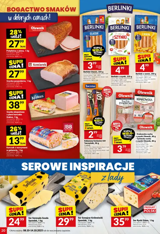 Twój Market - gazetka promocyjna Gazetka od środy 08.10 do wtorku 14.10 - strona 20