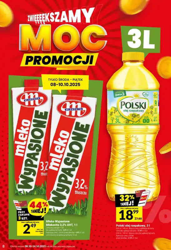 Twój Market - gazetka promocyjna Gazetka od środy 08.10 do wtorku 14.10 - strona 8