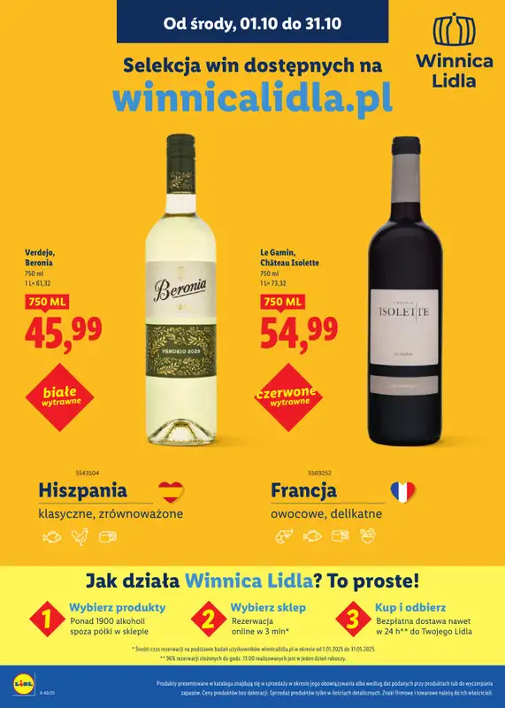 Lidl - gazetka promocyjna Karta Win od piątku 03.10 do piątku 31.10 - strona 20
