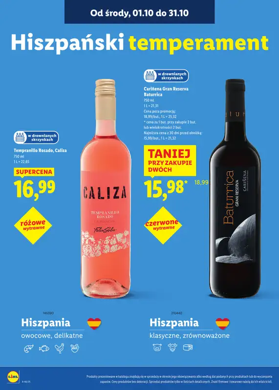 Lidl - gazetka promocyjna Karta Win od piątku 03.10 do piątku 31.10 - strona 10