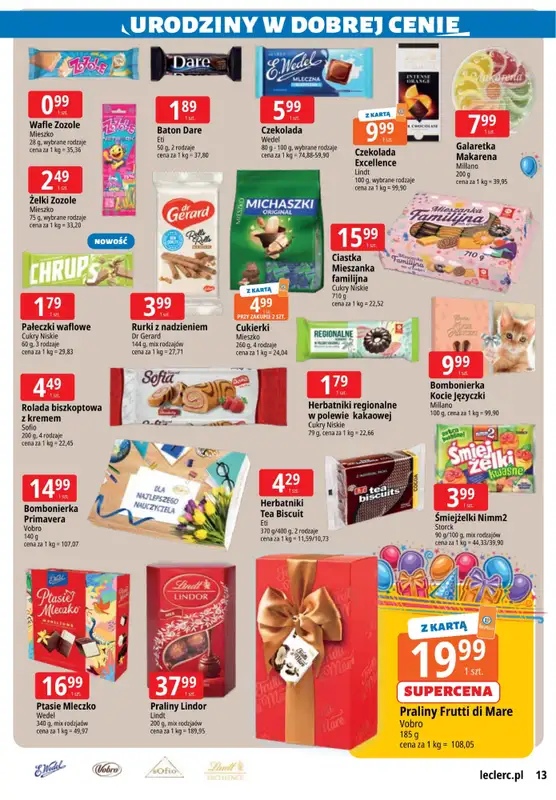 Leclerc - gazetka promocyjna Gazetka Zielona Góra od wtorku 07.10 do soboty 18.10 - strona 13