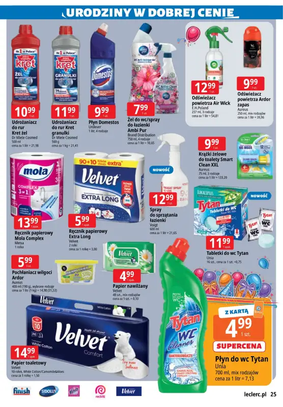 Leclerc - gazetka promocyjna Gazetka Zielona Góra od wtorku 07.10 do soboty 18.10 - strona 25