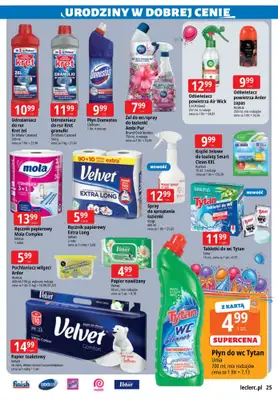 Leclerc - gazetka promocyjna Gazetka Zielona Góra od wtorku 07.10 do soboty 18.10 - strona 25 Leclerc - gazetka promocyjna Gazetka Zielona Góra od wtorku 07.10 do soboty 18.10 - strona 25