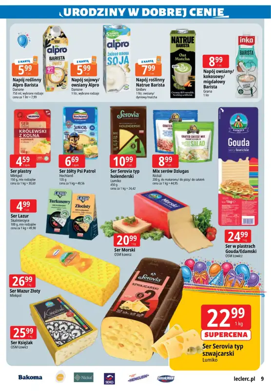 Leclerc - gazetka promocyjna Gazetka Zielona Góra od wtorku 07.10 do soboty 18.10 - strona 9