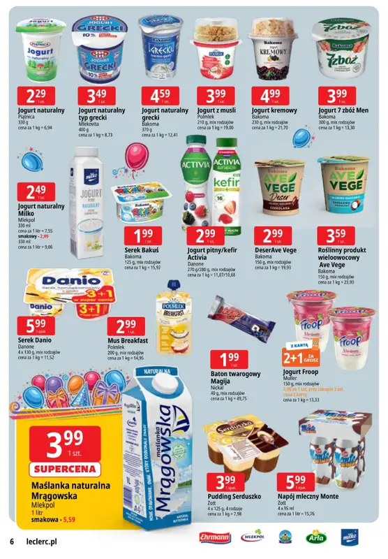 Leclerc - gazetka promocyjna Gazetka Zielona Góra od wtorku 07.10 do soboty 18.10 - strona 6