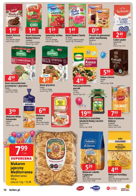 Leclerc - gazetka promocyjna Gazetka Zielona Góra od wtorku 07.10 do soboty 18.10 - strona 14