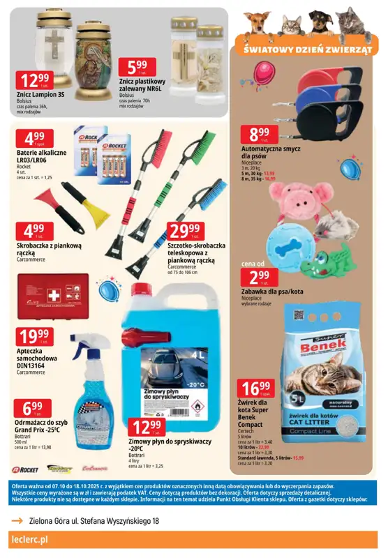 Leclerc - gazetka promocyjna Gazetka Zielona Góra od wtorku 07.10 do soboty 18.10 - strona 28