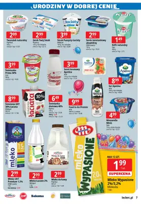 Leclerc - gazetka promocyjna Gazetka Zielona Góra od wtorku 07.10 do soboty 18.10 - strona 7 Leclerc - gazetka promocyjna Gazetka Zielona Góra od wtorku 07.10 do soboty 18.10 - strona 7