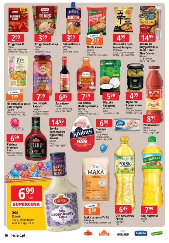 Leclerc - gazetka promocyjna Gazetka Zielona Góra od wtorku 07.10 do soboty 18.10 - strona 16