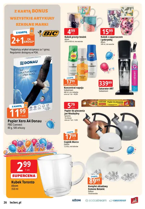 Leclerc - gazetka promocyjna Gazetka Zielona Góra od wtorku 07.10 do soboty 18.10 - strona 26