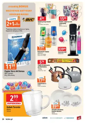 Leclerc - gazetka promocyjna Gazetka Zielona Góra od wtorku 07.10 do soboty 18.10 - strona 26 Leclerc - gazetka promocyjna Gazetka Zielona Góra od wtorku 07.10 do soboty 18.10 - strona 26