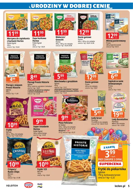 Leclerc - gazetka promocyjna Gazetka Zielona Góra od wtorku 07.10 do soboty 18.10 - strona 5