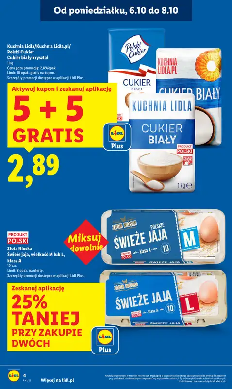 Lidl - gazetka promocyjna Oferta od poniedziałku od poniedziałku 06.10 do środy 08.10 - strona 4