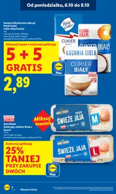 Lidl - gazetka promocyjna Oferta od poniedziałku od poniedziałku 06.10 do środy 08.10 - strona 4 Lidl - gazetka promocyjna Oferta od poniedziałku od poniedziałku 06.10 do środy 08.10 - strona 4