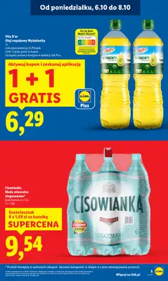 Lidl - gazetka promocyjna Oferta od poniedziałku od poniedziałku 06.10 do środy 08.10 - strona 5 Lidl - gazetka promocyjna Oferta od poniedziałku od poniedziałku 06.10 do środy 08.10 - strona 5