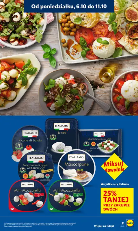Lidl - gazetka promocyjna Oferta od poniedziałku od poniedziałku 06.10 do środy 08.10 - strona 21