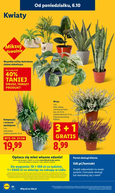 Lidl - gazetka promocyjna Oferta od poniedziałku od poniedziałku 06.10 do środy 08.10 - strona 64
