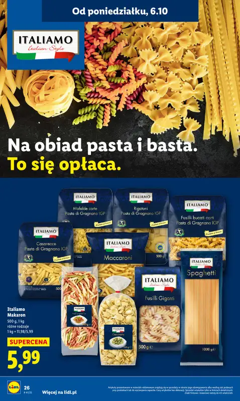 Lidl - gazetka promocyjna Oferta od poniedziałku od poniedziałku 06.10 do środy 08.10 - strona 26