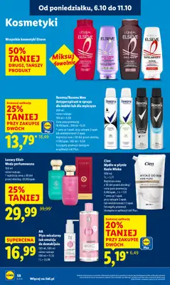 Lidl - gazetka promocyjna Oferta od poniedziałku od poniedziałku 06.10 do środy 08.10 - strona 58 Lidl - gazetka promocyjna Oferta od poniedziałku od poniedziałku 06.10 do środy 08.10 - strona 58