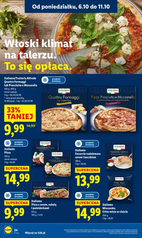 Lidl - gazetka promocyjna Oferta od poniedziałku od poniedziałku 06.10 do środy 08.10 - strona 24
