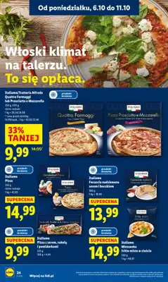 Lidl - gazetka promocyjna Oferta od poniedziałku od poniedziałku 06.10 do środy 08.10 - strona 24 Lidl - gazetka promocyjna Oferta od poniedziałku od poniedziałku 06.10 do środy 08.10 - strona 24