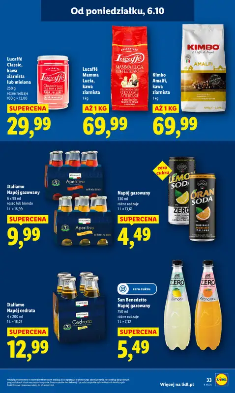 Lidl - gazetka promocyjna Oferta od poniedziałku od poniedziałku 06.10 do środy 08.10 - strona 33