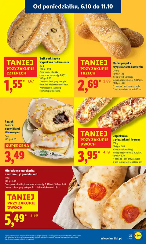 Lidl - gazetka promocyjna Oferta od poniedziałku od poniedziałku 06.10 do środy 08.10 - strona 37