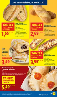 Lidl - gazetka promocyjna Oferta od poniedziałku od poniedziałku 06.10 do środy 08.10 - strona 37 Lidl - gazetka promocyjna Oferta od poniedziałku od poniedziałku 06.10 do środy 08.10 - strona 37