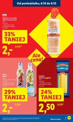 Lidl - gazetka promocyjna Oferta od poniedziałku od poniedziałku 06.10 do środy 08.10 - strona 7 Lidl - gazetka promocyjna Oferta od poniedziałku od poniedziałku 06.10 do środy 08.10 - strona 7