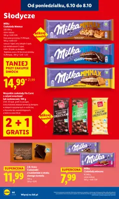 Lidl - gazetka promocyjna Oferta od poniedziałku od poniedziałku 06.10 do środy 08.10 - strona 44 Lidl - gazetka promocyjna Oferta od poniedziałku od poniedziałku 06.10 do środy 08.10 - strona 44