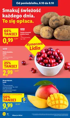 Lidl - gazetka promocyjna Oferta od poniedziałku od poniedziałku 06.10 do środy 08.10 - strona 18 Lidl - gazetka promocyjna Oferta od poniedziałku od poniedziałku 06.10 do środy 08.10 - strona 18